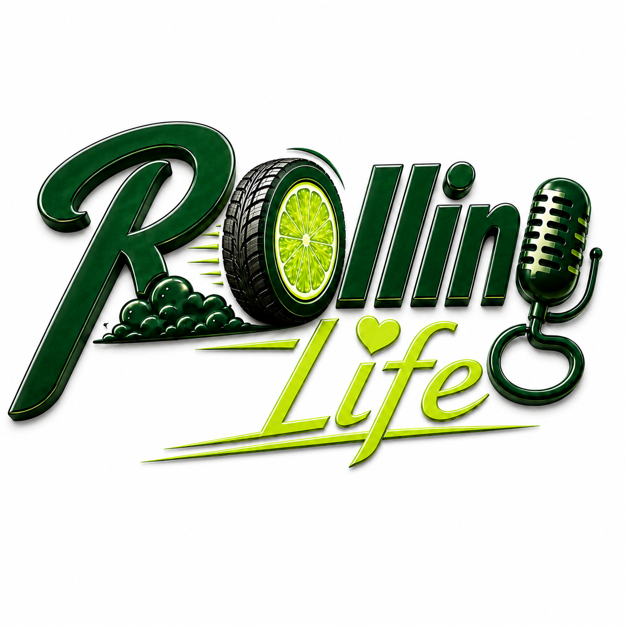 Rolling Life brand logo — food, music and events in Melksham